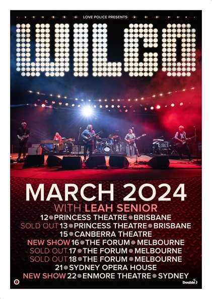 wilco australia tour 2024